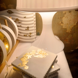 Σουβέρ Φύλλα Gold & Bronze