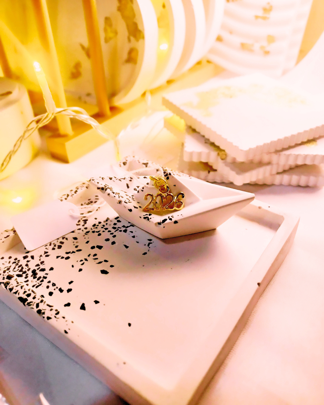 Γούρι βάση Σουβέρ & Καραβάκι σετ