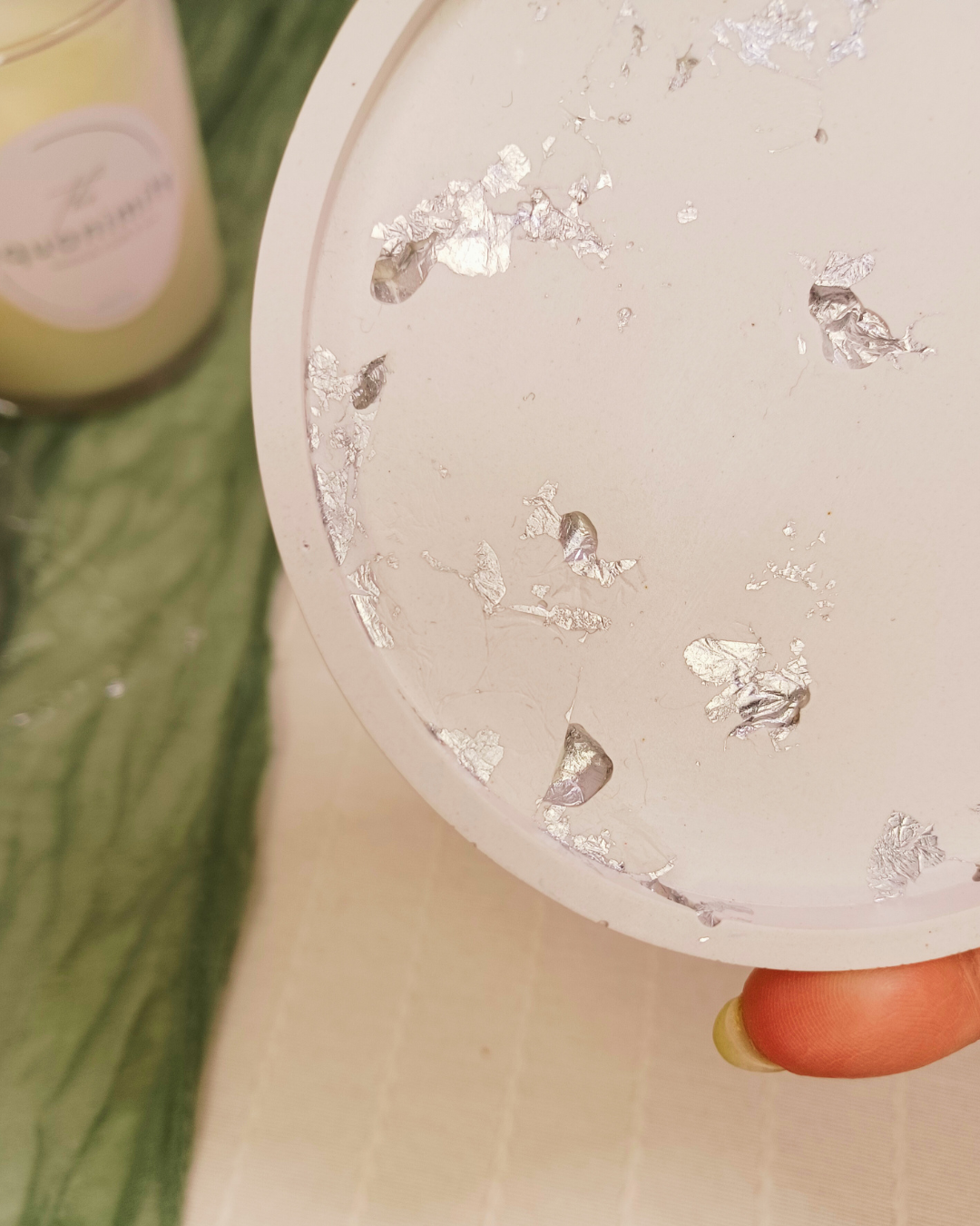 Σουβέρ Φύλλα ασήμι