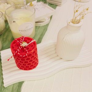 Πιατέλα Κυματιστή Λευκή